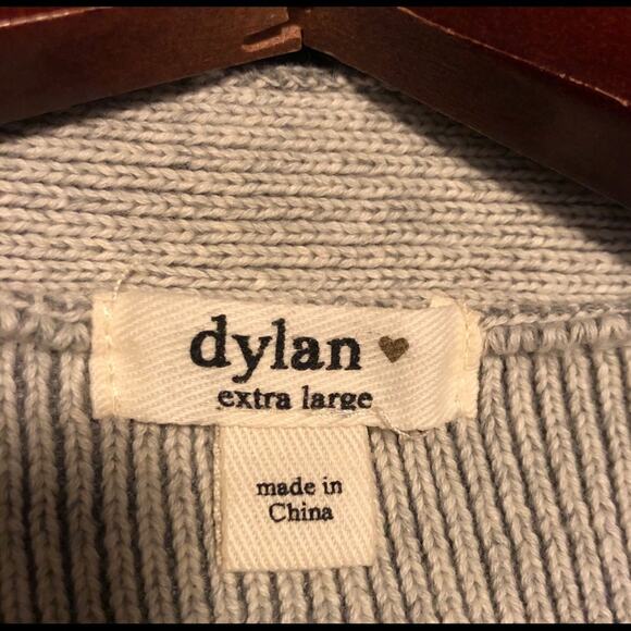 Dylan Faux Fur Sweater Vest Women’s XL Beige Cozy Boho Cottagecore Herringbone - Picture 3 of 6